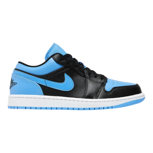 Air Jordan 1 Low Men’s Shoes – Black/Blue