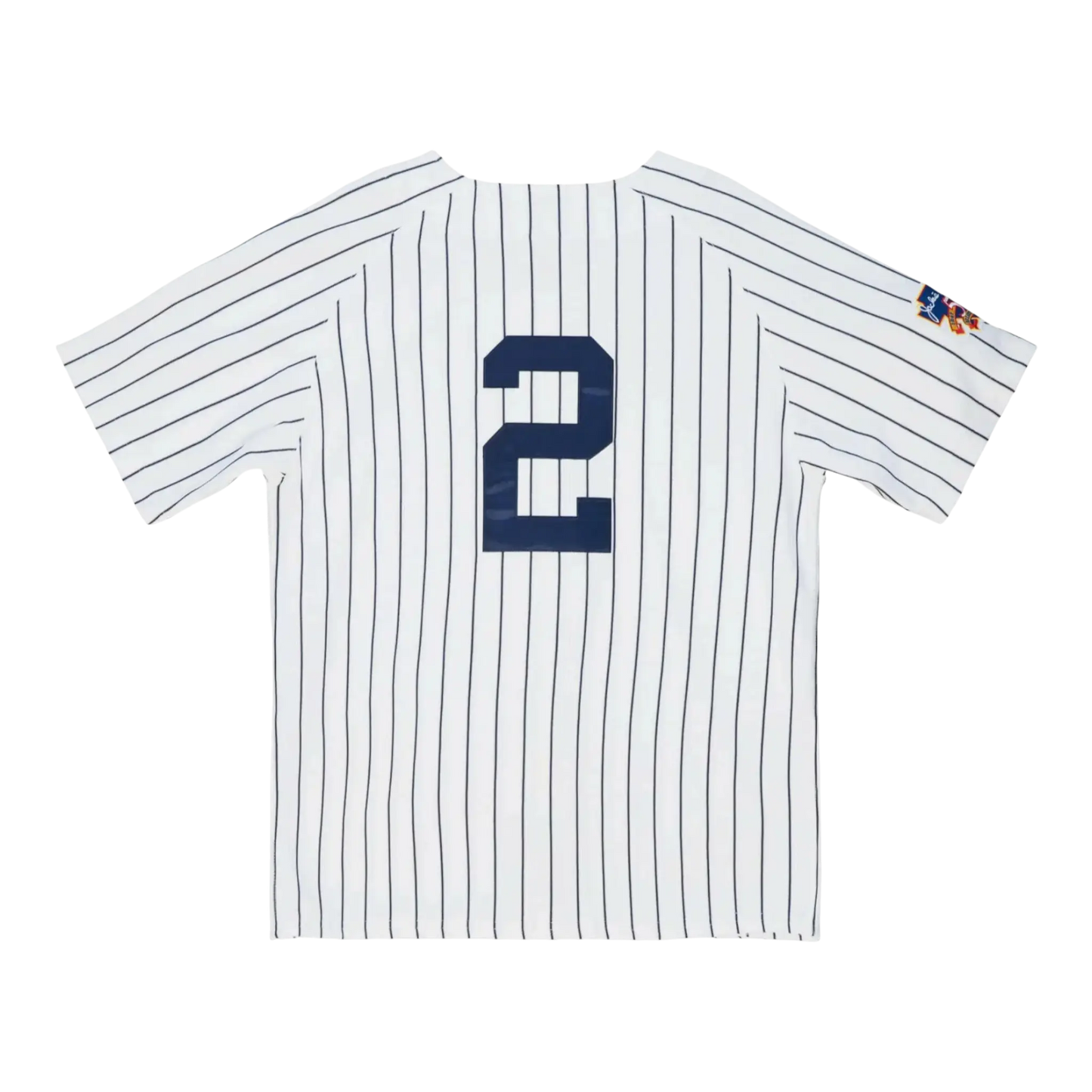 Mitchell & Ness Authentic New York Yankees 1997 Derek Jeter Men Baseball Jersey White/Navy Pinstripe
