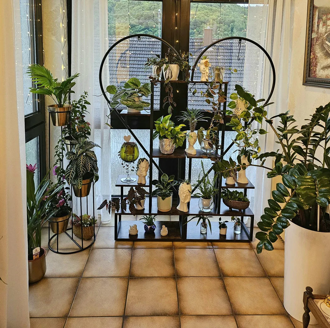 DecorBites™ 6-Tier Heart Shaped Plant Display Stand