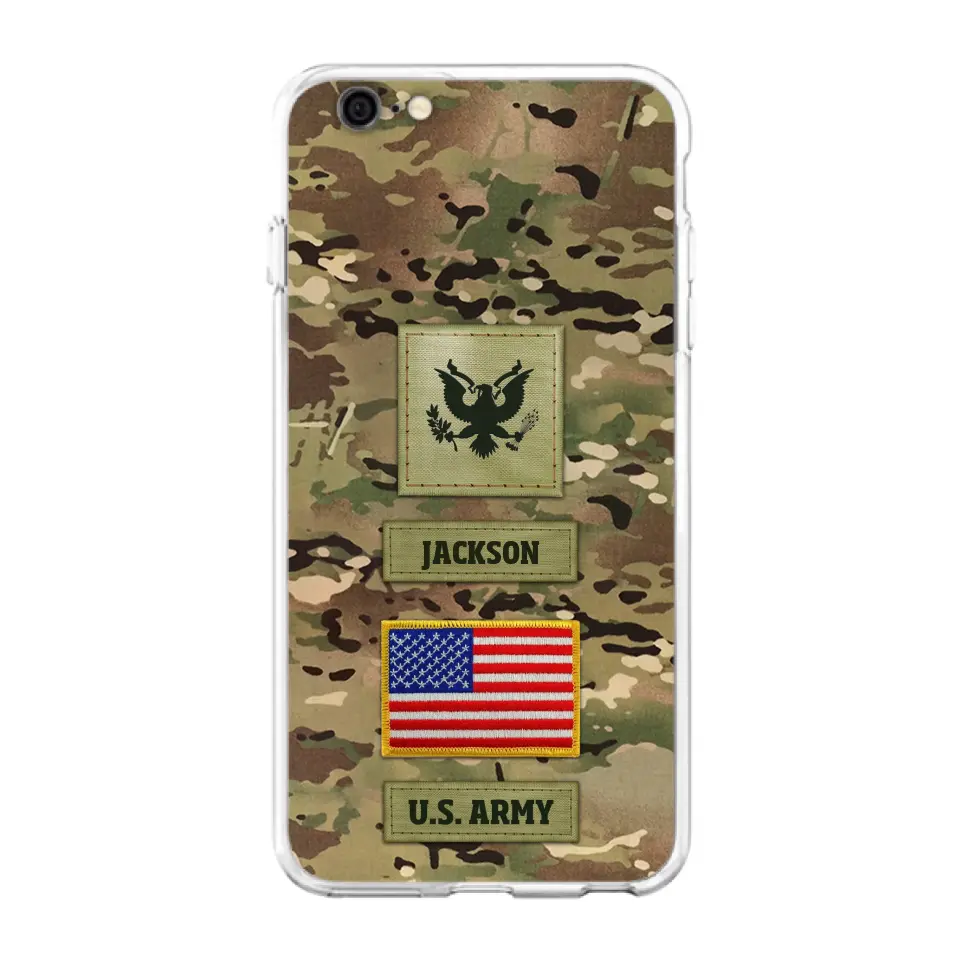 Custom Personalized Veteran Phone Case - Father's Day Gift for Veteran - Case For iPhone/Samsung