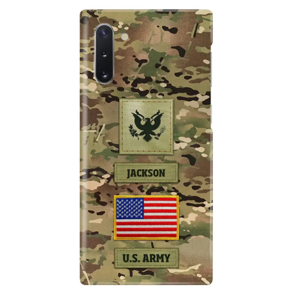 Custom Personalized Veteran Phone Case - Father's Day Gift for Veteran - Case For iPhone/Samsung