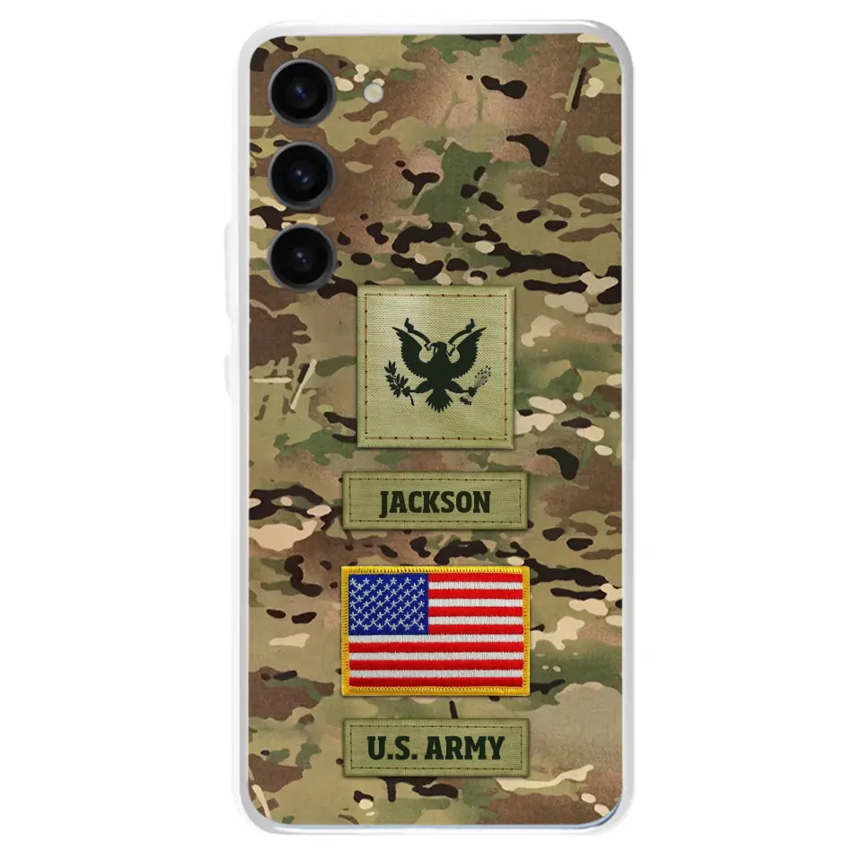 Custom Personalized Veteran Phone Case - Father's Day Gift for Veteran - Case For iPhone/Samsung