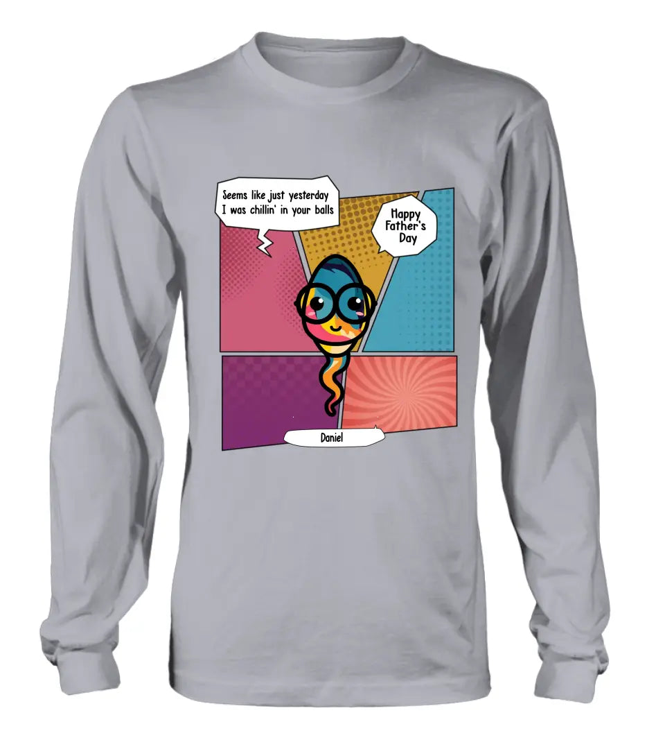 Personalized Funny Shirt/Hoodie - Up to 6 Children - Father's Day Gift Idea - Happy Father's Day