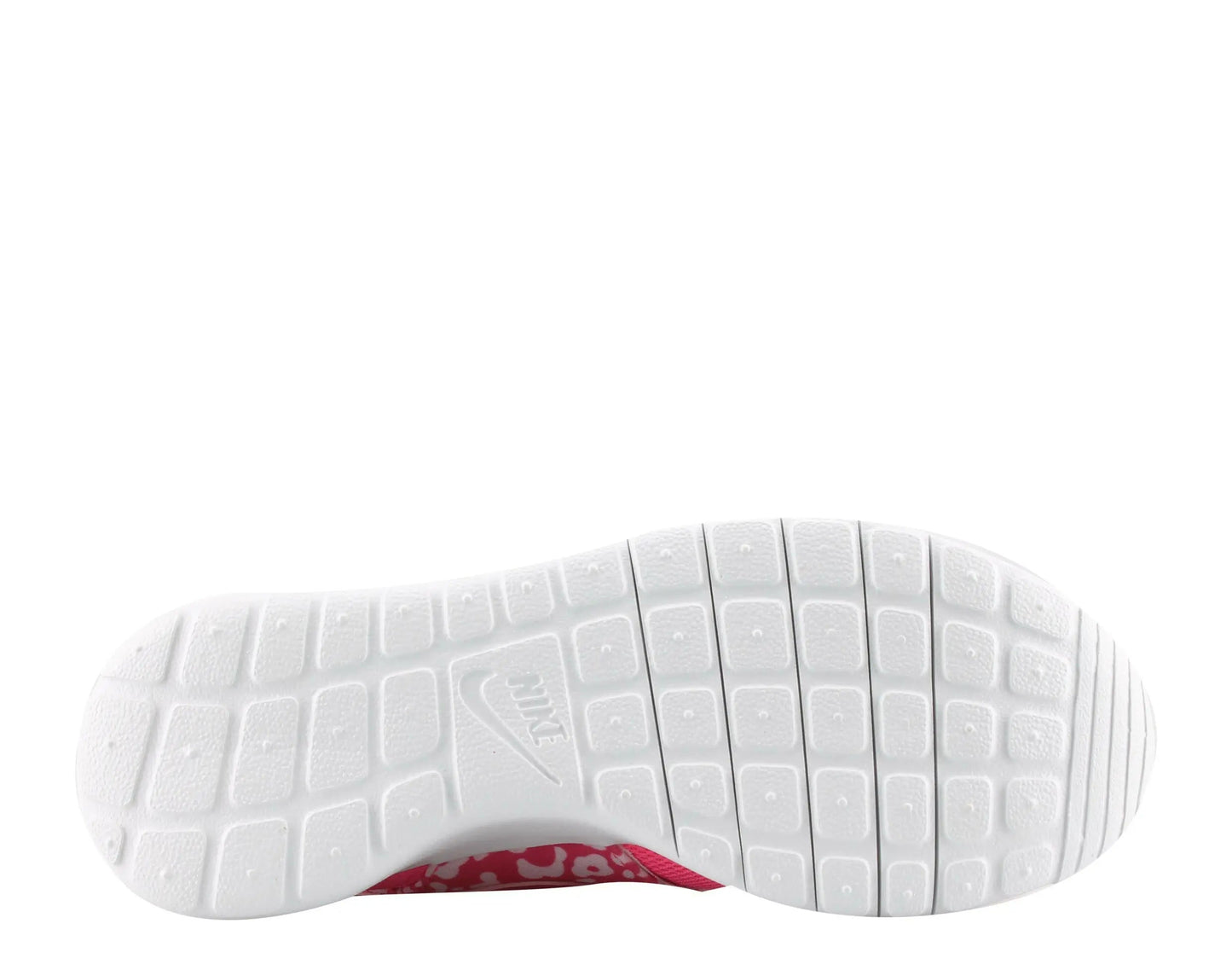 Nike Roshe One Print Big Girls Running Shoes Pink Power/Polarized Pink-Black