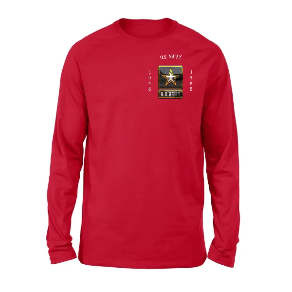 Personalized Veteran Shirt/Hoodie - Father's Day Gift Idea for Veteran