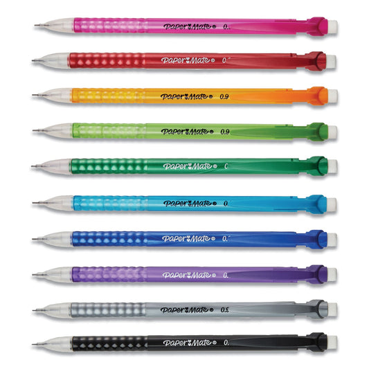 Paper Mate Write Bros Mechanical Pencil, 0.9 mm, HB (#2), Black Lead, Assorted Barrel Colors, 24/Pack