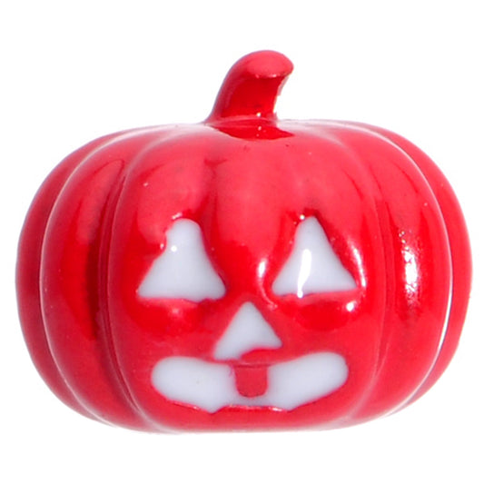 16G 5/16 Orange Pumpkin Halloween Labret Monroe Tragus