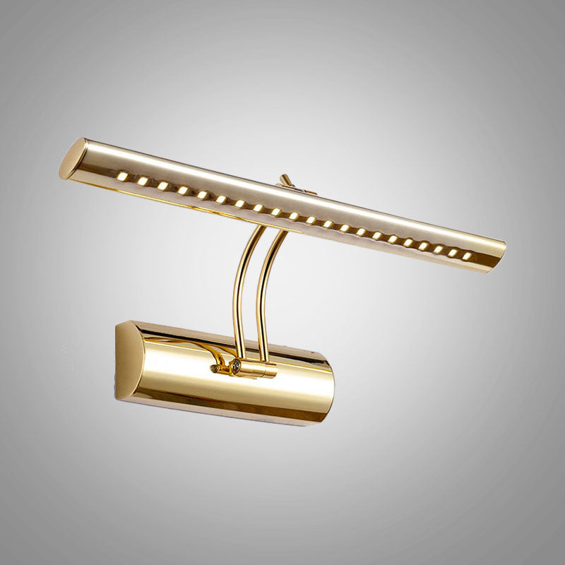 DecorBites™ 16"/21.5" Modern Metal LED Bathroom Vanity Wall Sconce in Gold Finish