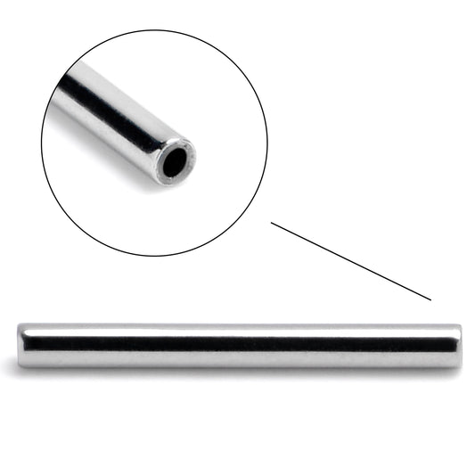 18G 3/8 ASTM F-136 Implant Grade Titanium Threadless Replacement Barbell
