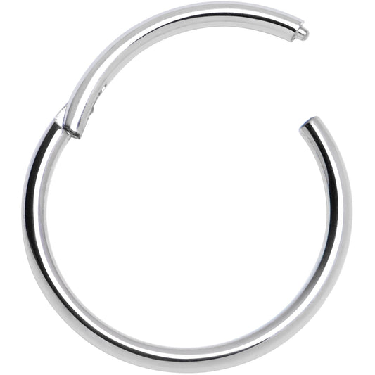 20G 9mm ASTM F-136 Titainum Percision Hinged Segment Hoop