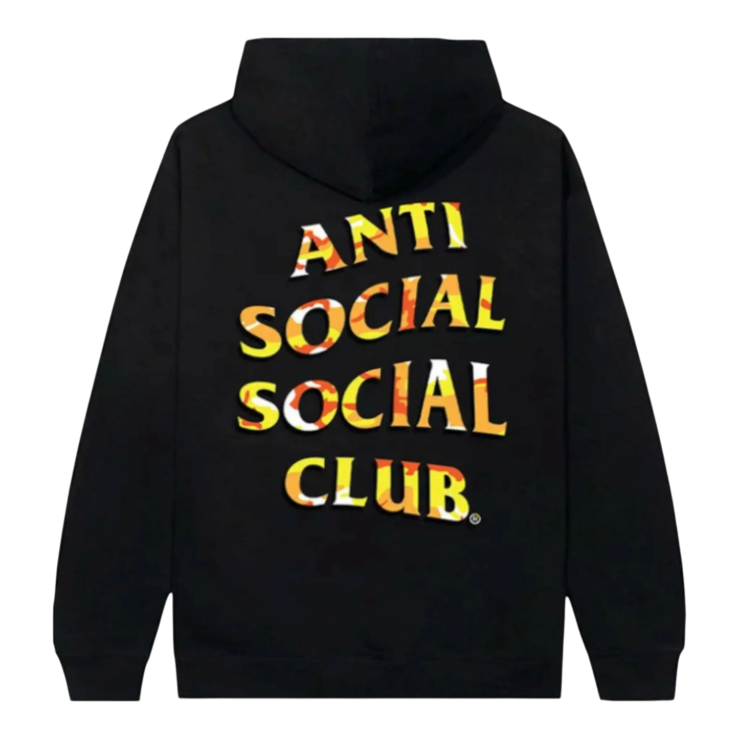 Anti Social Social Club Hidden Message 8.0 Men Hoodie Black