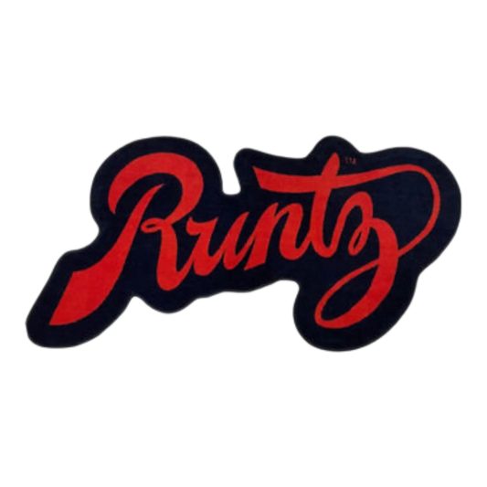 Runtz Script Rug – Jade/Black