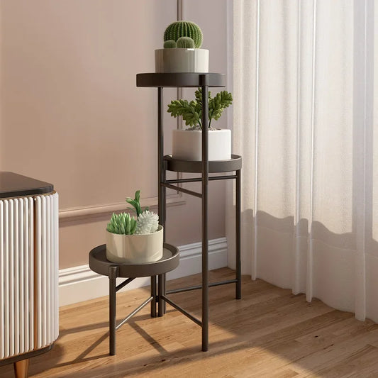 DecorBites™ 9 Tier Bamboo Plant Stand for Indoor Plants