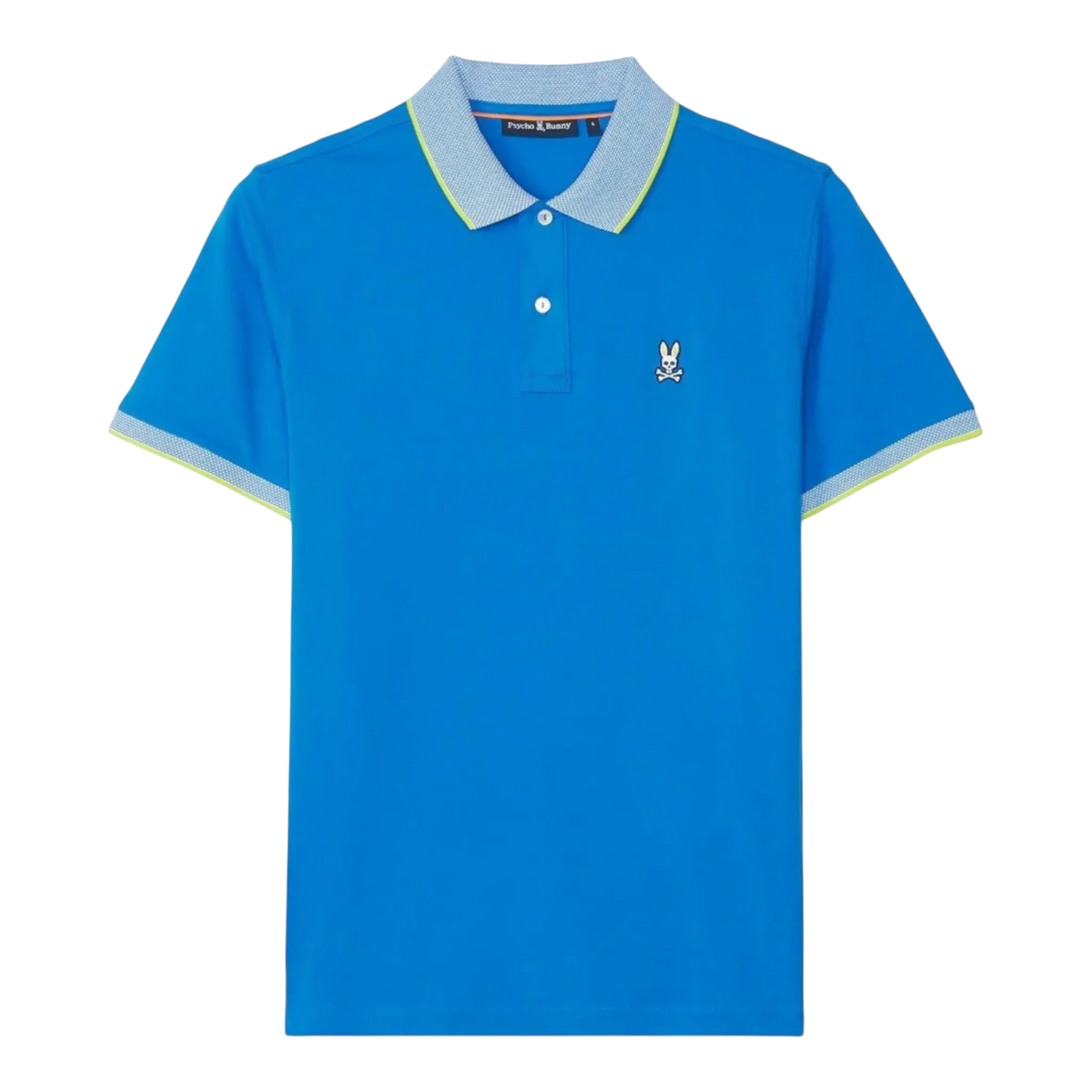 Psycho Bunny Northlake Jersey Polo Men Polo Shirt Princess Blue