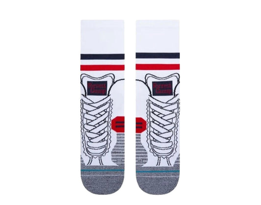 Stance x Forest Gump Feel 360 - Run Forrest Crew Socks White