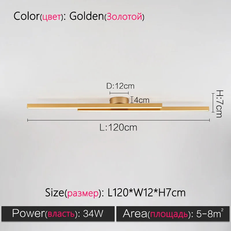 DecorBites™ 2023 Minimalist Nordic Ceiling Light for Living Room, Bedroom, Aisle & Balcony