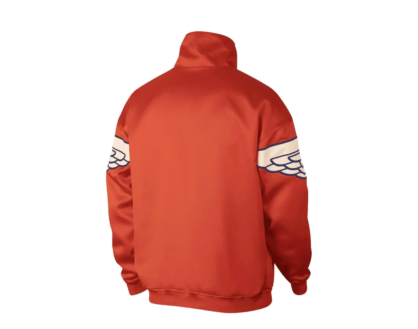 Jordan Wings Classic Pull-Over Men Jacket Team Orange/Crimson Tint-Deep Royal Blue