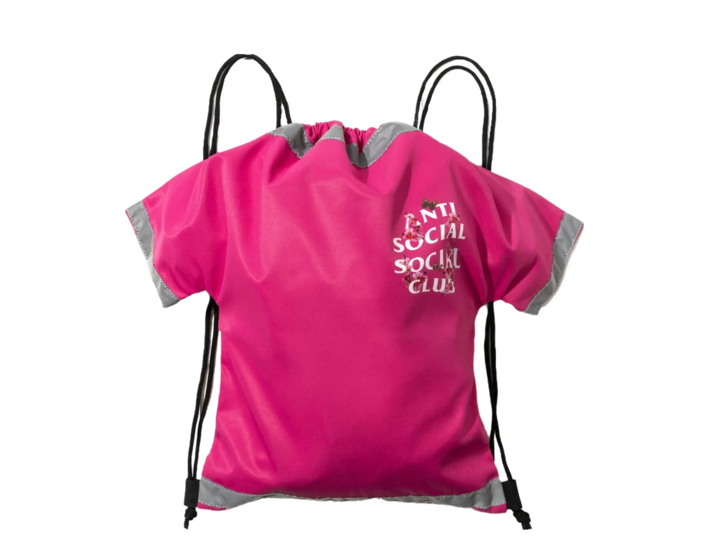 Anti Social Social Club Cute AF Drawstring Bag Pink