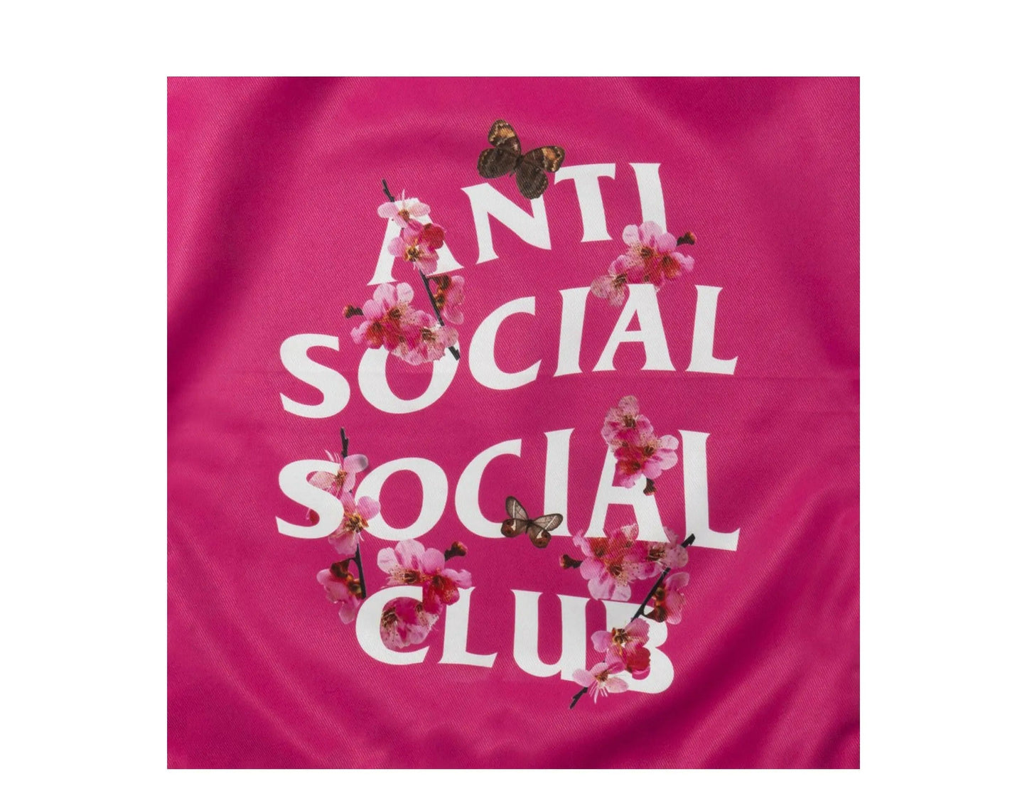 Anti Social Social Club Cute AF Drawstring Bag Pink