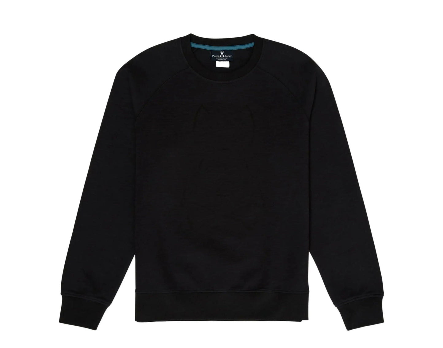 Psycho Bunny Folgate Embossed Logo Men Sweatshirt Black