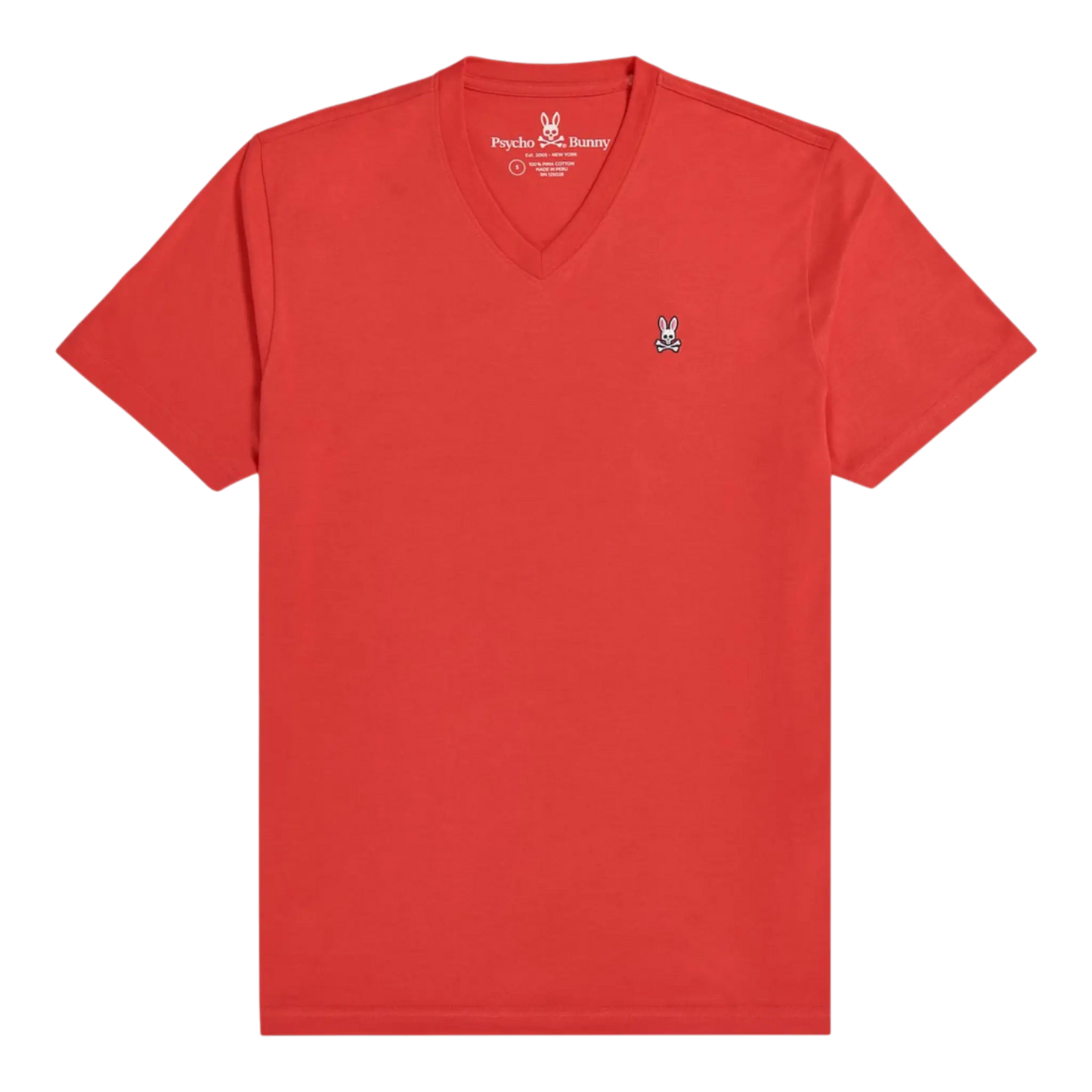 Psycho Bunny Classic V-Neck Men’s T-Shirt – Navy