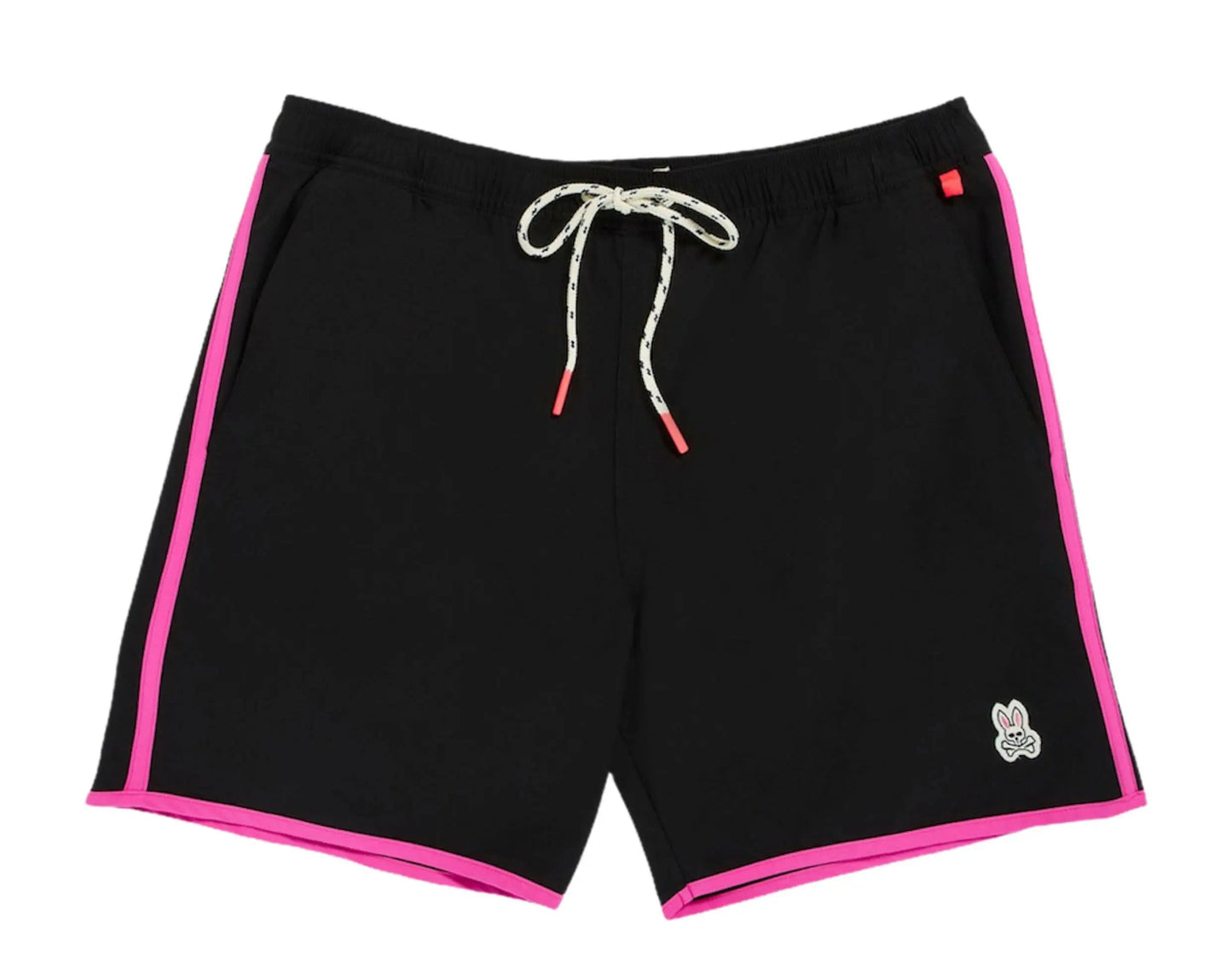 Psycho Bunny Holloway Men Swim Trunks Black
