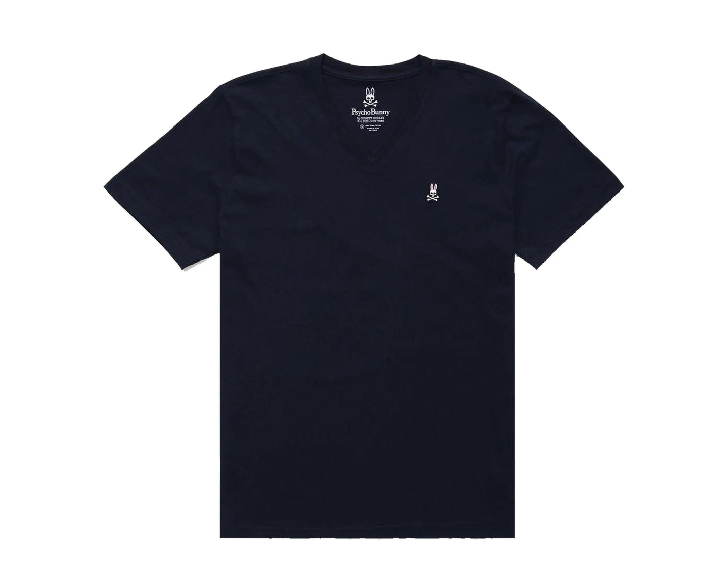 Psycho Bunny Classic V-Neck Men's Big and Tall Tee Shirt