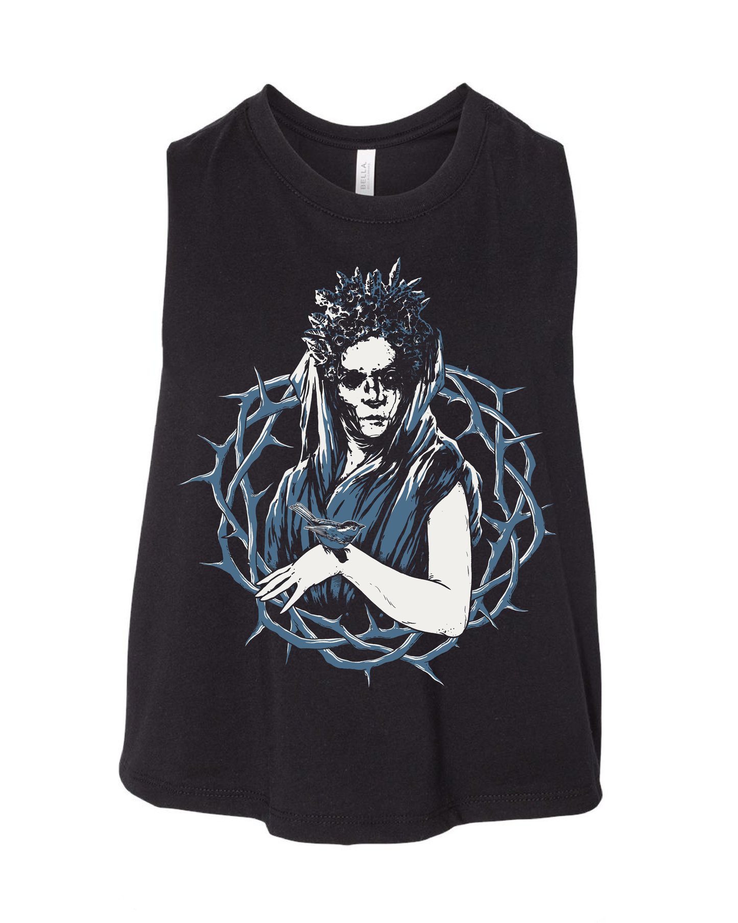 Pareidolia · Racerback Crop