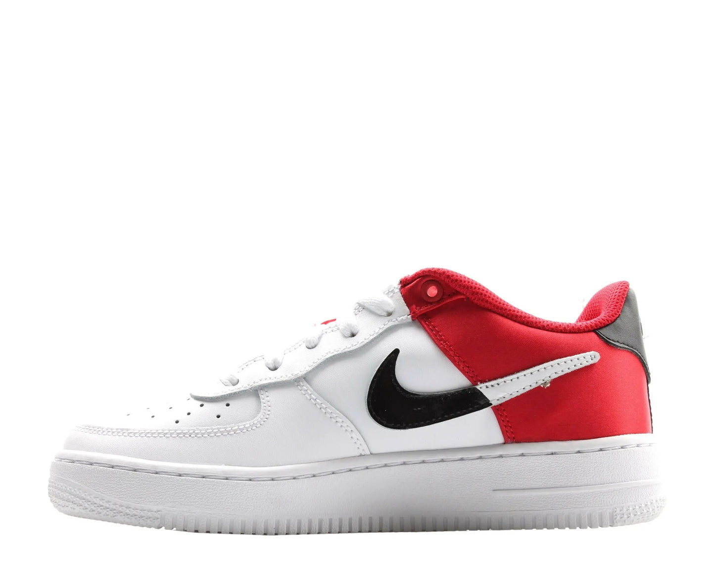 Nike Air Force 1 LV8 1 Big Kids Basketball Shoes University Red/White-Black