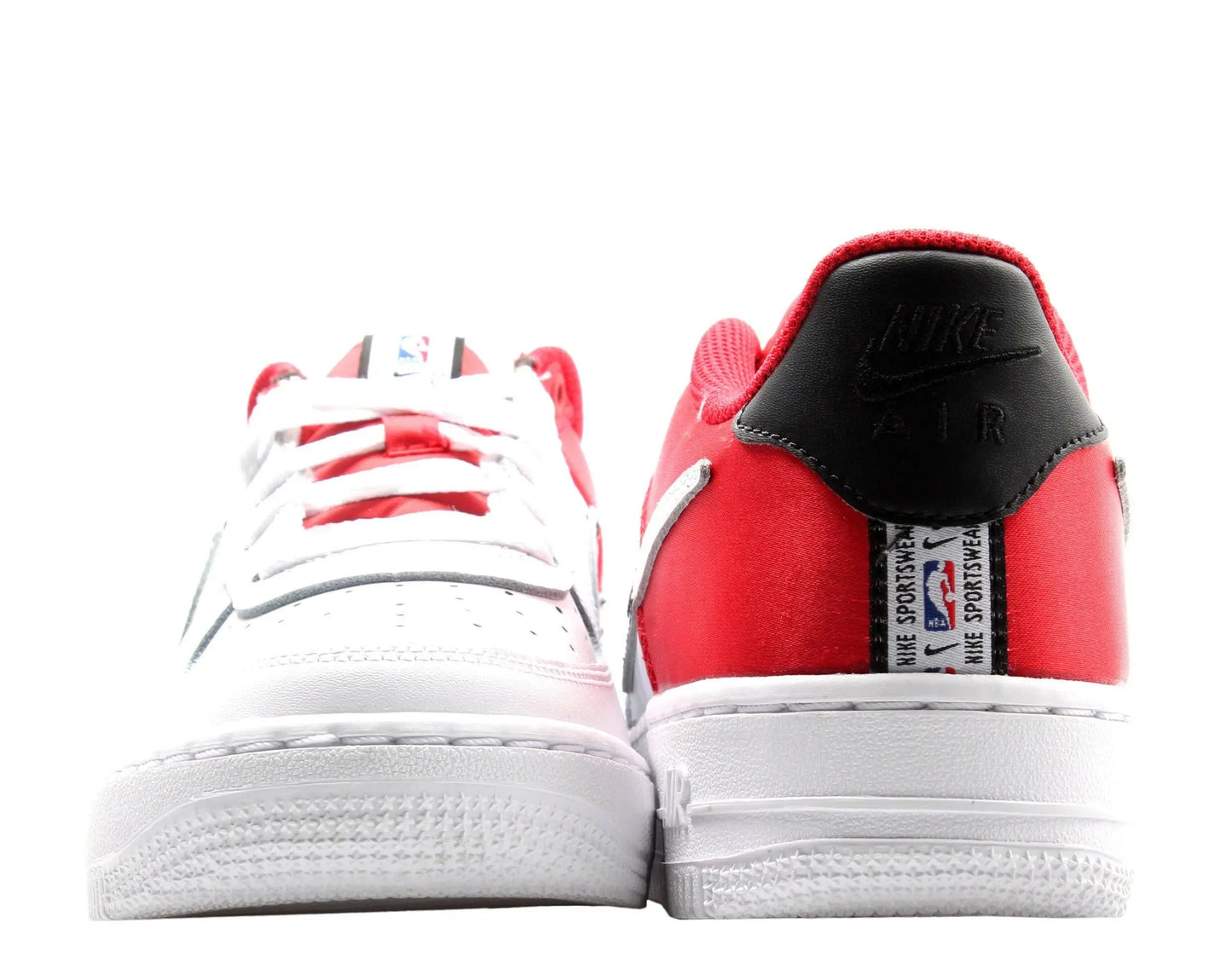 Nike Air Force 1 LV8 1 Big Kids Basketball Shoes University Red/White-Black