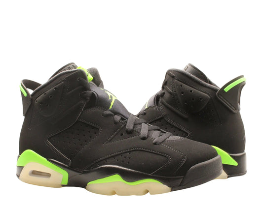 Jordan Air Jordan 6 Retro Men Basketball Sneakers Black/Electric Green