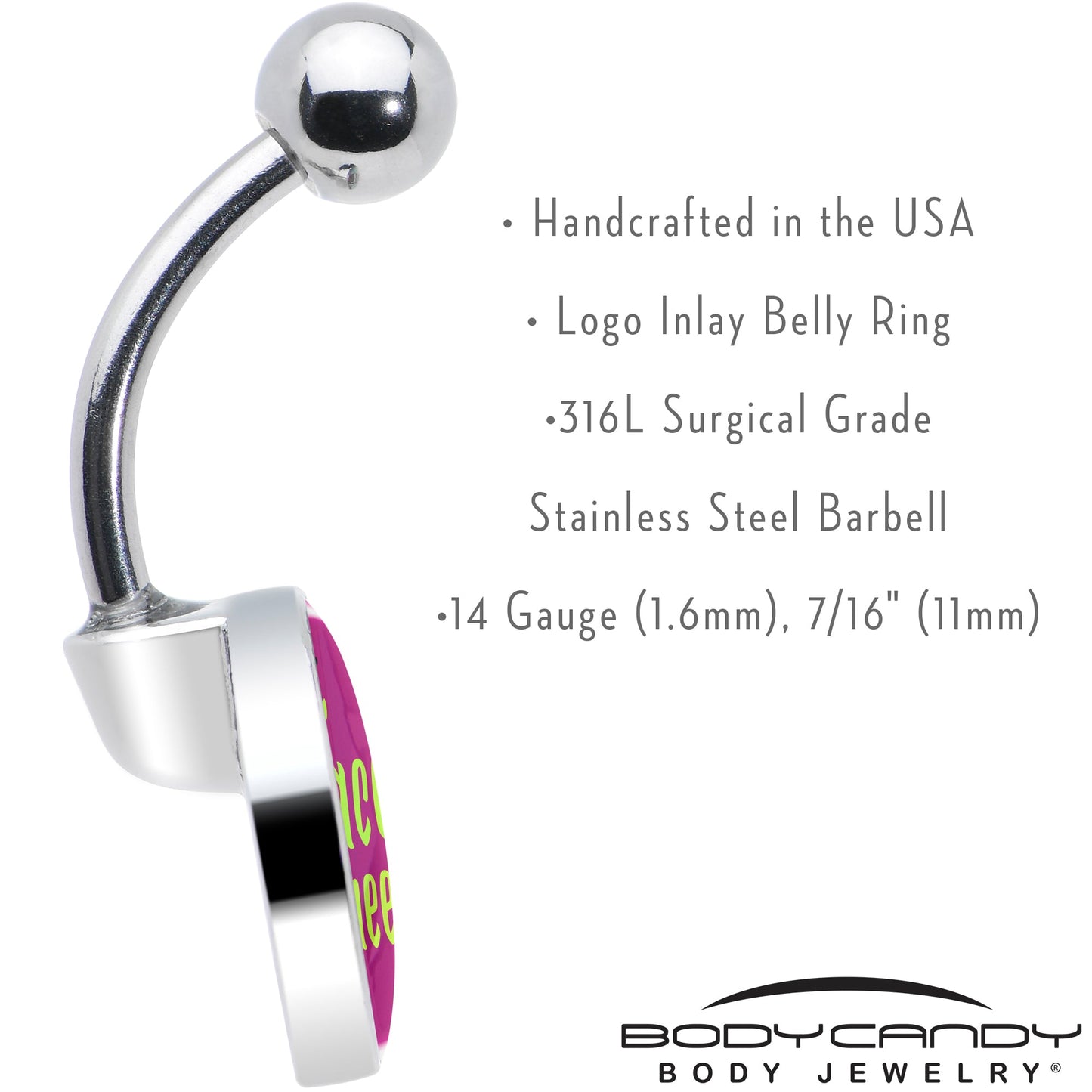 Taco Queen Belly Ring by Onyx O