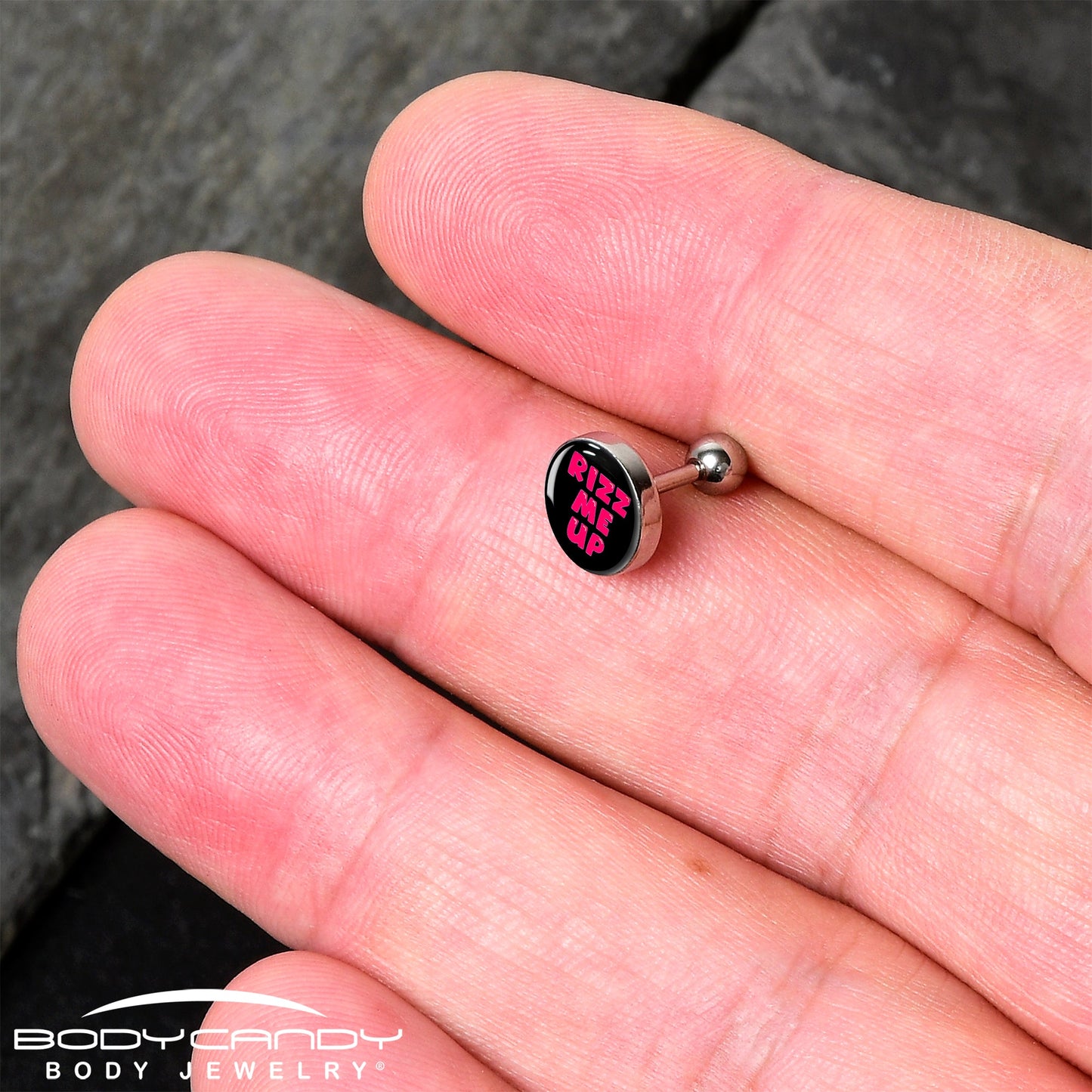 RIZZ ME UP Tragus Cartilage Earring by Onyx O