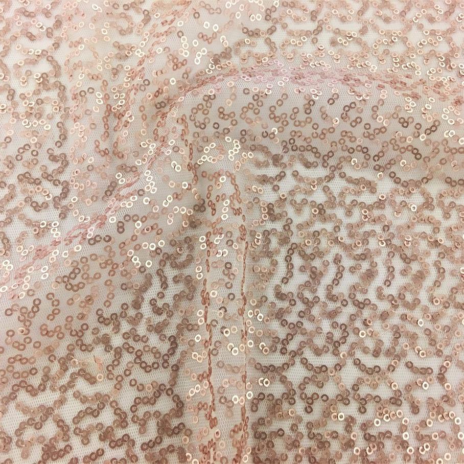 Caviar Dreams Stretch Mesh Sequin Fabric | Blue Moon Fabrics