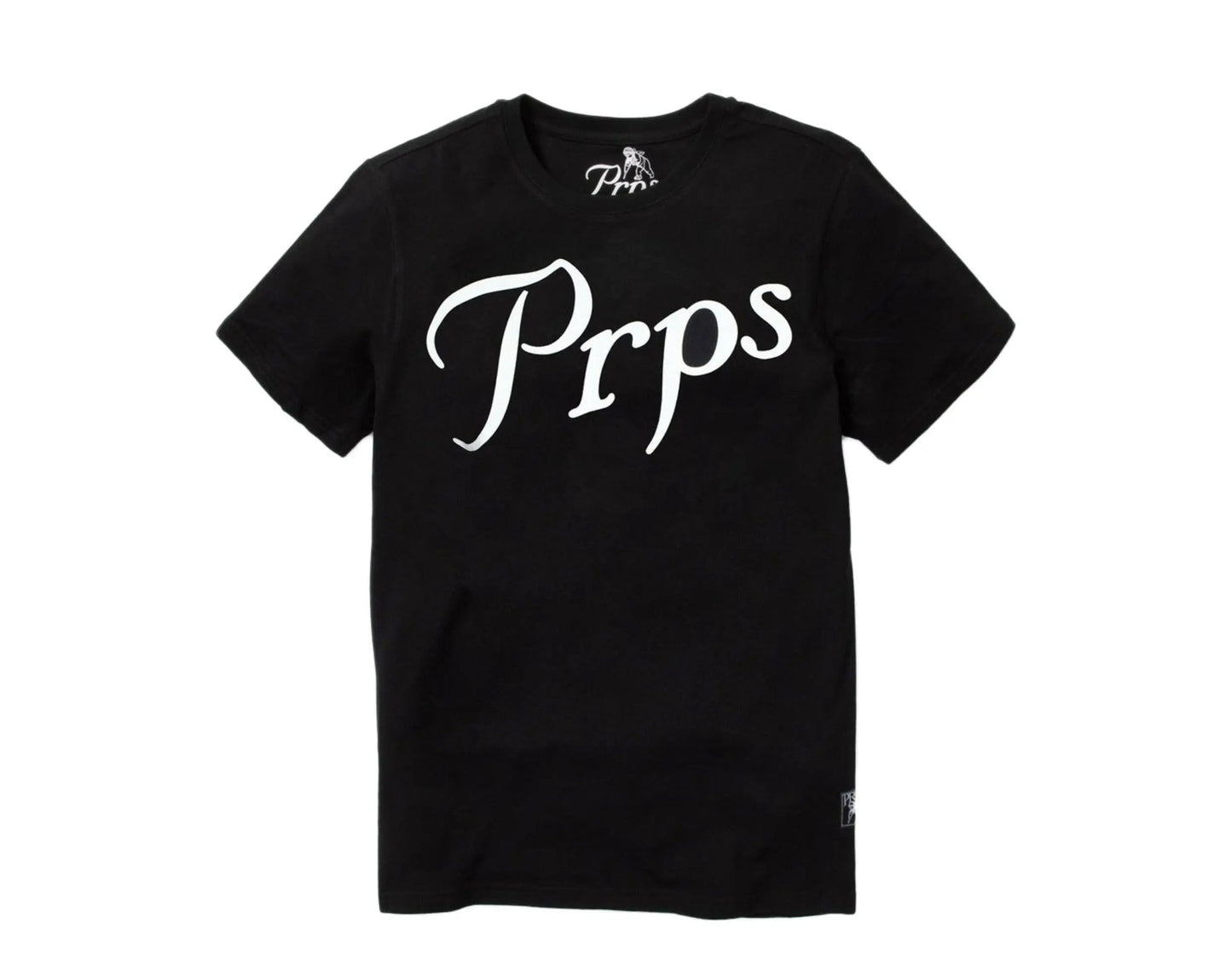 PRPS Lenox Classic Logo Men T‑Shirt Black