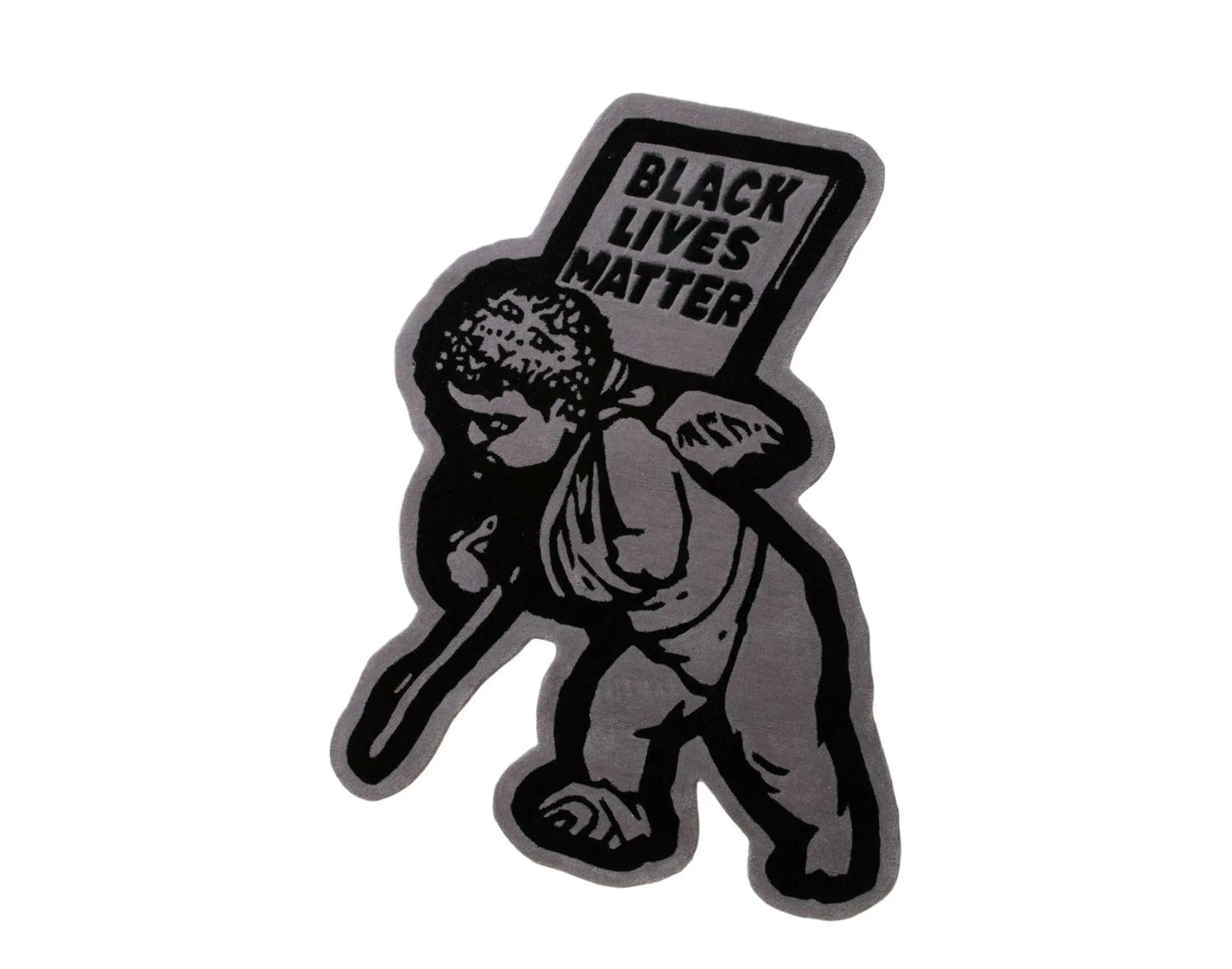 Prps Cherub BLM Rug Black/Grey