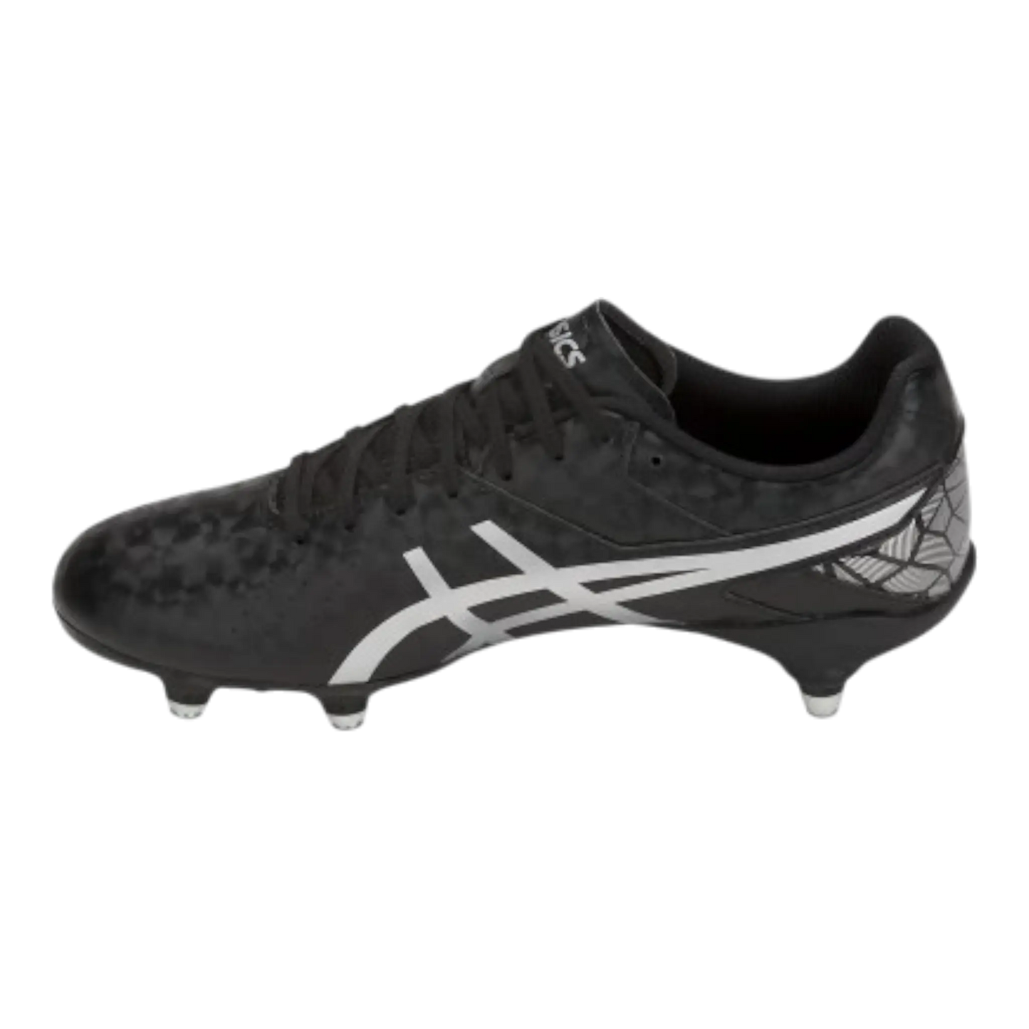 ASICS Lethal Speed ST Men’s Rugby Boots Black/Silver
