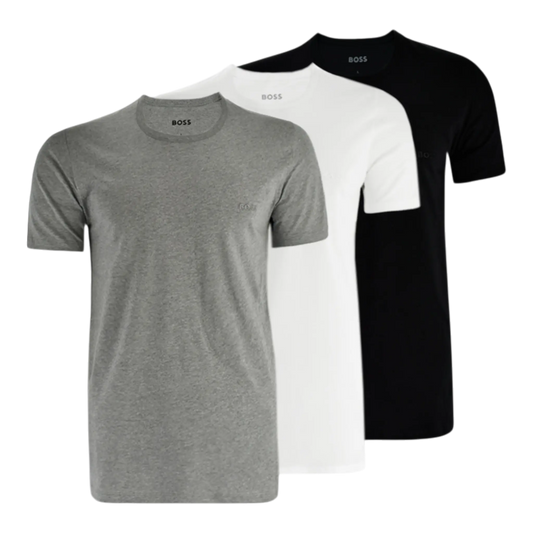 Boss 3-Pack Crew Neck Men’s T-Shirts White