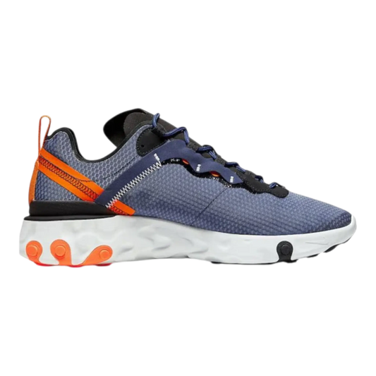 Nike React Element 55 SE Men’s Shoes Midnight Navy/Total Orange