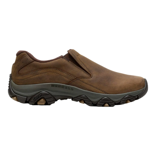 Merrell Moab Adventure 3 Moc Men’s Wide Slip-Ons Earth