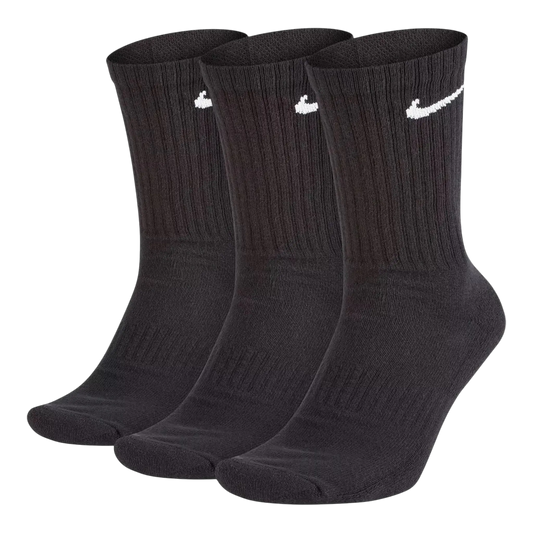 Nike Everyday Cushioned Training Crew Socks Unisex Socks Black/White