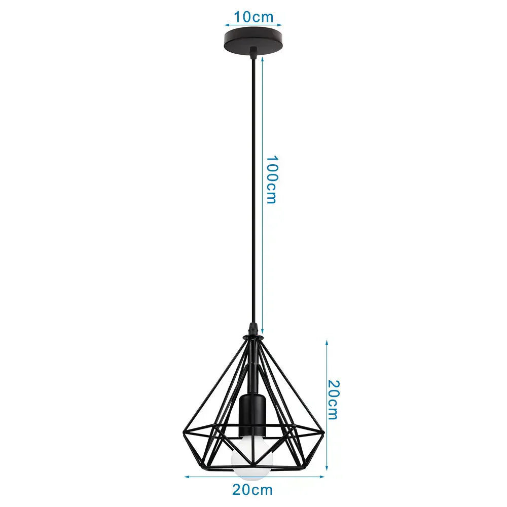 DecorBites™ Industrial LED Pendant Ceiling Light for Home Living Room Kitchen Decor