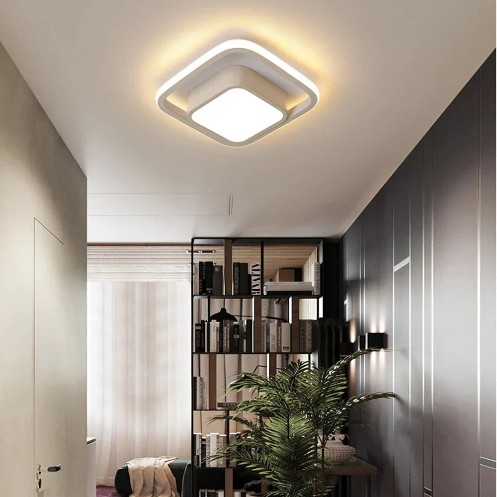 DecorBites™ LED Ceiling Chandelier: Modern Indoor Lighting for Home Bedroom Kitchen Living Room