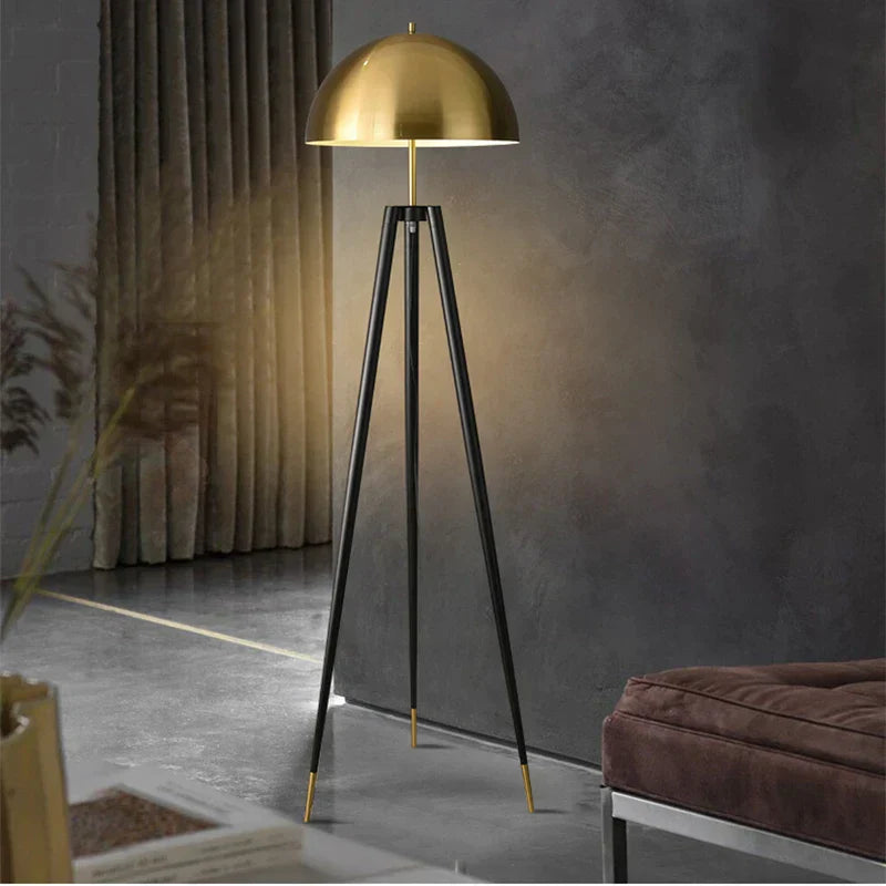 DecorBites™ Coyote Tripod Floor Lamp: Modern Stylish Standing Light for Home Decor