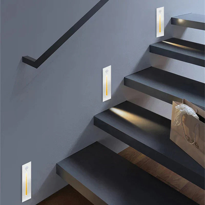 DecorBites™ LED Motion Sensor Wall Lamps - Indoor/Outdoor IP20/IP65, AC85-265V - Corner Decor Lighting