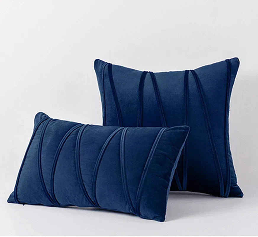 DecorBites™ Knit Short Wool Velvet Plush Pillowcase for Sofa Couch Bedroom