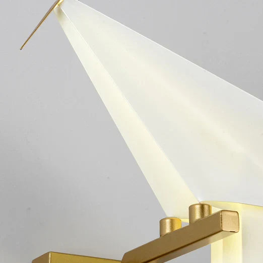 DecorBites™ Love Bird LED Wall Sconce Iron Acryl Wall Light for Bedroom Corridor