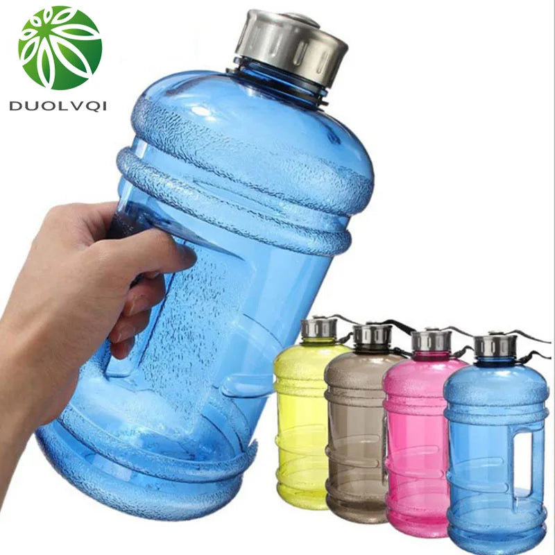 DecorBites™ 2.2L Sports Water Bottle for Fitness Gym Outdoor Running Activities