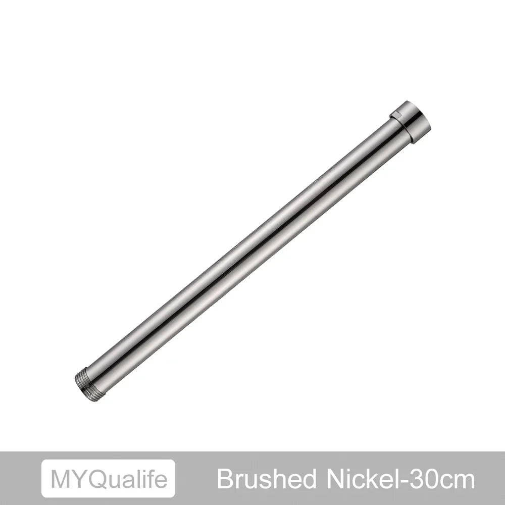 DecorBites™ Brass Black Bathroom Faucet 30cm Extension Tube for Heightening