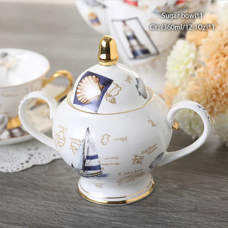 DecorBites™ Bone China Sugar Bowl & Creamer Set